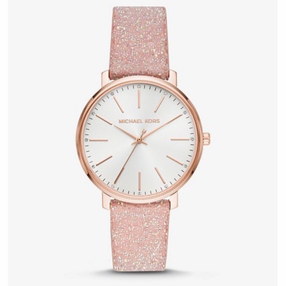 Michael Kors Accessories - MICHAEL KORS Rose Gold Swarovski Crystal Watch
